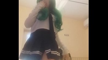 Preview 1 of Ladeboy Xxx - look what your little does after ... what&#039_s in her hand?