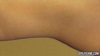 Preview 1 of Saudi Xvideo - Naive blonde 3D animated babe gets double penetrated by two men and she is loving it!