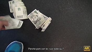 Preview 2 of Hitomi Fack Tits - HUNT4K. Allener&ograve_ molto la tua fidanzata!