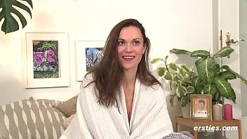 Preview 3 of Ajiajita Wilson - Amateur Brunette Masturbating Ass Up with Butt plug