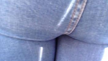 Preview 2 of Woodman Morning - Rica mujer con culo grande en jeans