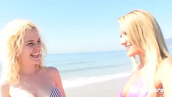 Preview 1 of Teen Pron - Cali Carter &amp_ Catie Parker Have Some Fingering Fun