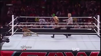 Preview 2 of My Hot Friends Sister - Kaitlyn vs Eve Torres in a Divas Championship match. Raw 2013.