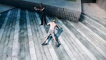Preview 3 of Gay Bbc Thugs Gangbang - Teen punished by blonde milf with a taser