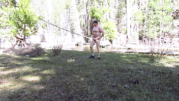 Preview 2 of Chinatsu Wakatsuki - Naked at the river.