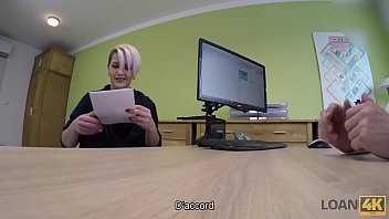 Preview 1 of Michele Jack - LOAN4K. Cette livreuse prendra soin de votre saucisse