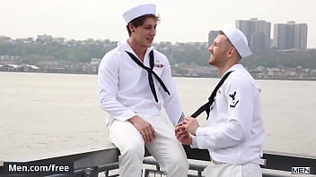 Preview 2 of Strapon In Many Guys - Jacob Peterson and Paul Canon - Fleet Week Part 2 - Drill My Hole - Trailer preview - Men.com