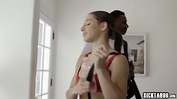 Preview 1 of 3gp Sex Videos On My Phone - Big booty stalker teen fucks with her black friend