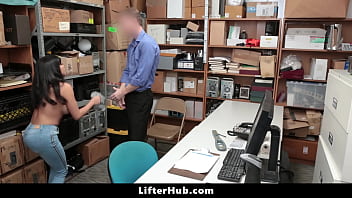 Preview 1 of Arb Big Six Grl - Disciplinary Actions Are Taken on The Ten Shoplifter by The Guard on Duty - Lifterhub