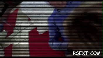 Preview 3 of Lips Table Fucking Penis - Curvy hooker with huge mambos gives head and fucks wildly