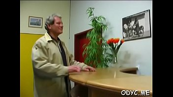 Preview 1 of Home Mate Room Sex - Excited old gentlemen enters a hot moist teenager cunt
