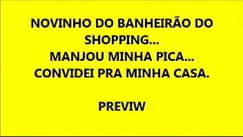 Preview 1 of Bbc Gay Boys - ENCONTREI ESSE NOVINHO NO BANHEIR&Atilde_O DO SHOPPING E LEVEI PRA CASA E ARREGACEI A PUTINHA - PREVIW