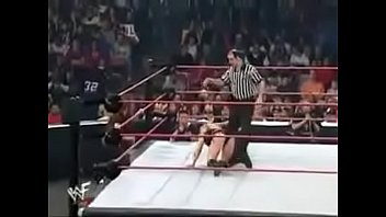 Preview 2 of Black Fat Boy - Stephanie McMahon vs Trish Stratus No Way Out 2001.