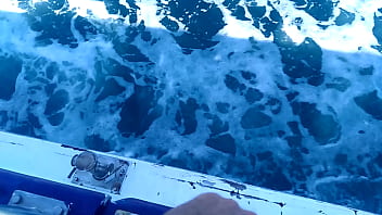 Preview 1 of Slut Blonde Boob One - Boat Wank 2