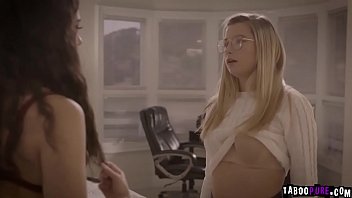 Preview 3 of Katina Xnxx - Nerd Stepsis spreadeagle fuck by stepbro with his throbbing cock!