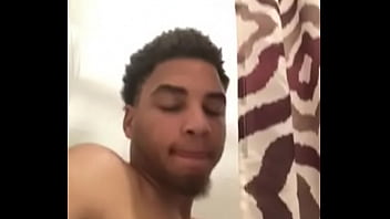 Preview 3 of Naylon Penty - Lightskin with blue eyes in the shower
