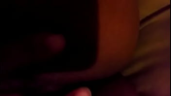 Preview 4 of Mom Creampie And Boy - Redbone Playing with her pussy