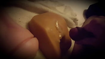 Preview 4 of Mi Suegra Peruana - Solofoxx..So horny so I came before the dick was fully erect :(
