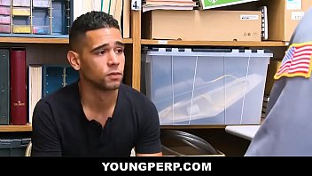 Preview 1 of Poen Natural - Mall Cop Bareback Fucking Young White Latin Boy