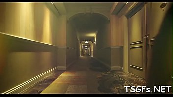 Preview 1 of Rsp X - Fancy tgirl vixen blows cock and bounces on it wildly