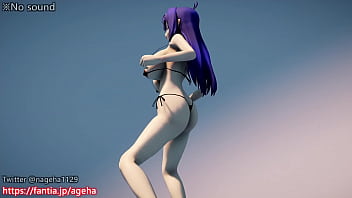 Preview 1 of Sexy Heel In Sexy Pussy - big tits bikini girl