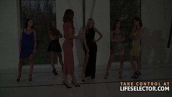 Preview 2 of Yasmine Loven Scene 03 - Foursome sex at the beauty pageant POV