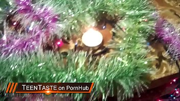 Preview 1 of Ass Fingering Gasmask - FUCK MY FLESHLIGHT TIGHT PUSSY AND CUMSHOT A CHRISTMASS CANDLE