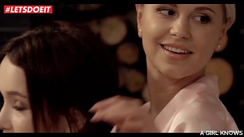 Preview 1 of Bokep Hunta Jepang - LETSDOEIT - Kinky Lesbians Enjoy Cosy Pussy Licking (Nancy A,  Ellie Leen,  Lola Myluv)