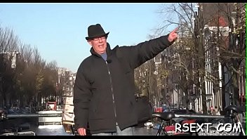 Preview 1 of Lolli Molli - Aged dude takes a journey to visit the amsterdam prostitutes