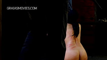 Preview 3 of 1st Time Beeg - Masked whore whipped while giving a blowjob