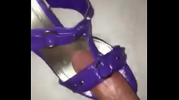 Preview 2 of Sunny Leone Fucks Hq Video - Purple heel fuck