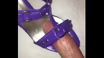 Preview 3 of Sunny Leone Fucks Hq Video - Purple heel fuck