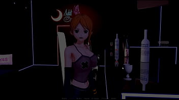 Preview 1 of Hot Dever - NAMI AMATEUR ANAL. One piece waifu getting his ass destroyed for the first time