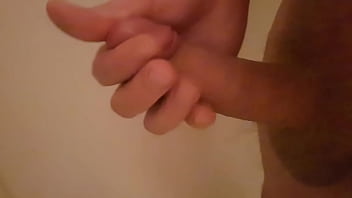 Preview 3 of Luana Oliver - Stroking my dick in the shower