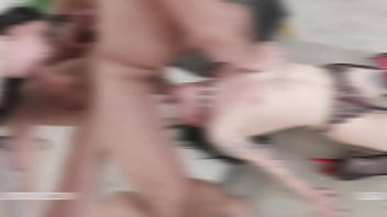 Preview 2 of Xxxx Hd Negro Full Hd Videos - BlackEned with Charlotte Sartre 4 white then 4 black Balls Deep Anal / DAP / Gapes / Facial - All At Once GIO907