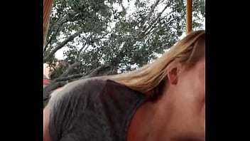 Preview 3 of Boy And I Fuck Mom - Deep throat kissing my wife while she rides a stallions hard wood.