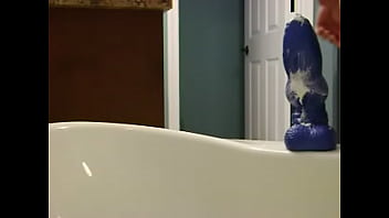Preview 1 of Throat Scratch - Riding Bad Dragon Diego