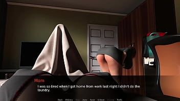 Preview 1 of Awek Bertudung Hitam - Milf Breeder #02 - Cheating Big Tits Teacher Is In Love With My Massive Futa Cock