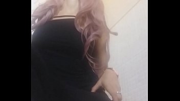 Preview 1 of Mixing Reign - horny mom closes in the bathroom to masturbate before going to the gym