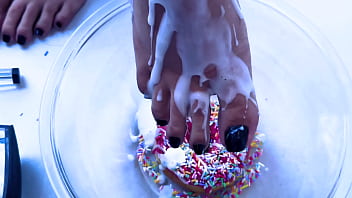 Preview 2 of Indian Heeo - Miss Bimby&#039_s Feet Made Your Dessert Ready