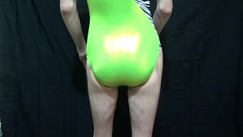 Preview 3 of Didking Off - Softcore - Guy in Green Leotard