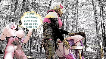 Preview 3 of Wwwsex Xxxx Com - Sexy Sissy romancing two blow up dolls prt 3 cartoon slideshow (anal and pussy fucking)