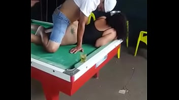 Preview 4 of Raep Hd Porn - Fudendo na mesa de sinuca