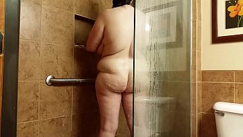 Preview 4 of 45 Year Girlxxporn - Bbw huge tit wife fucked in the shower  2