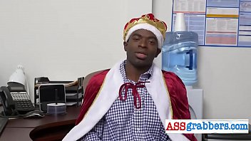 Preview 2 of Litle African - Gay penis masquerade with hot bareback action