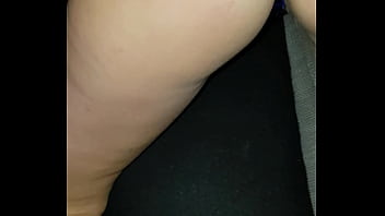 Preview 4 of Fist Night - shiny blue bikini tease