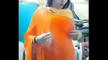 Preview 4 of Gadis Smo - Swathi naidu exchanging saree by showing boobs, body parts and getting ready for shoot part-3