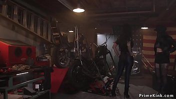 Preview 1 of Leigh Darby Young Boy - Gf brings bff to her bf for bdsm threesome