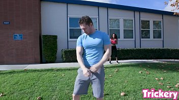 Preview 2 of Dpni Daniels - Trickery - Demi Sutra squirts &amp_ sucks on a big dick