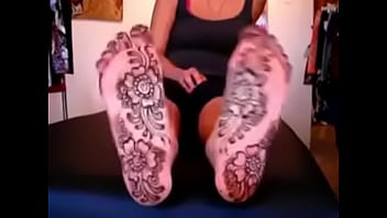 Preview 2 of Nadine Sage Juan Largo - indian desi joe feet